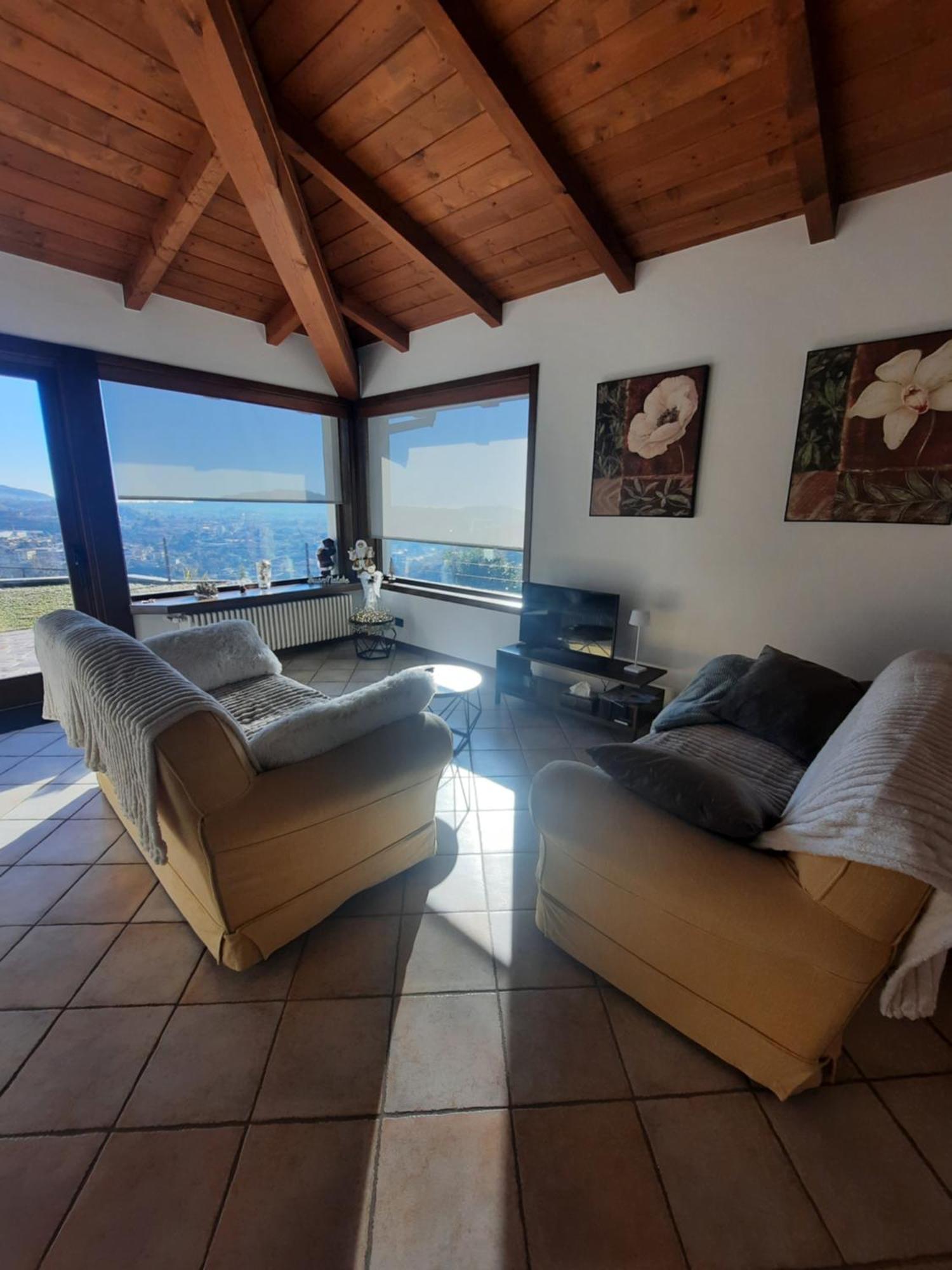 Villa Duno A Un Passo Da Citta Alta Clanezzo Luaran gambar